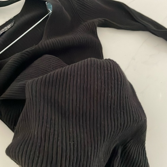 Black Sweater Midi Dress - Picture 7 of 7